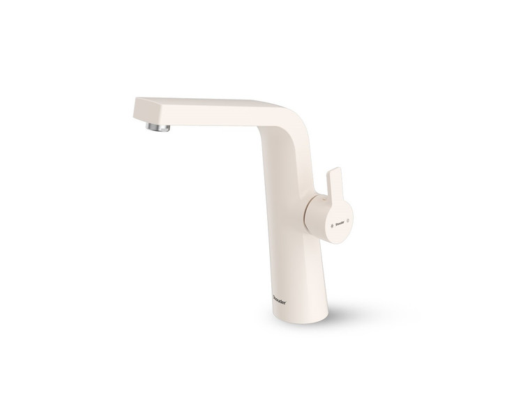 شیر روشویی پایه بلند شودر راموند شیری کروم