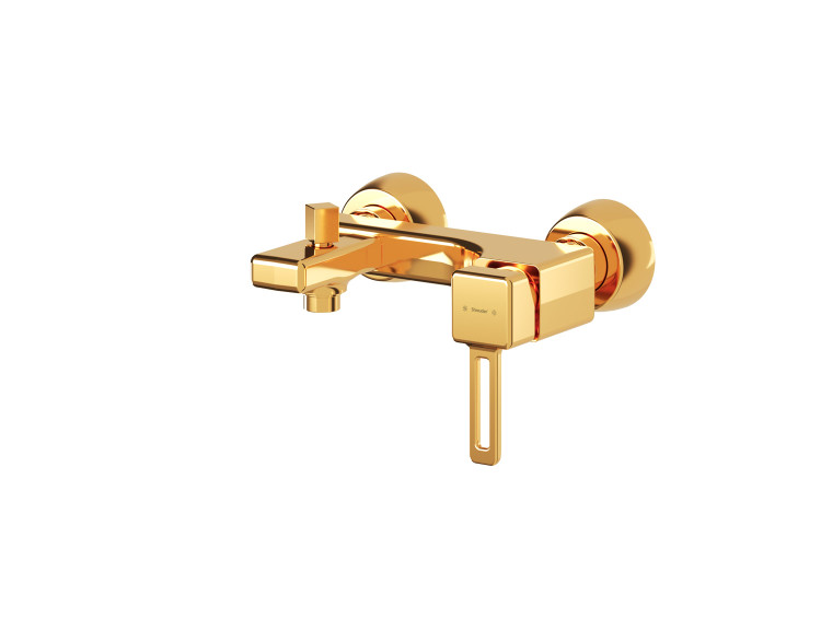 شیر حمام میشل طلایی براق