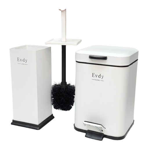 سطل و برس سفید