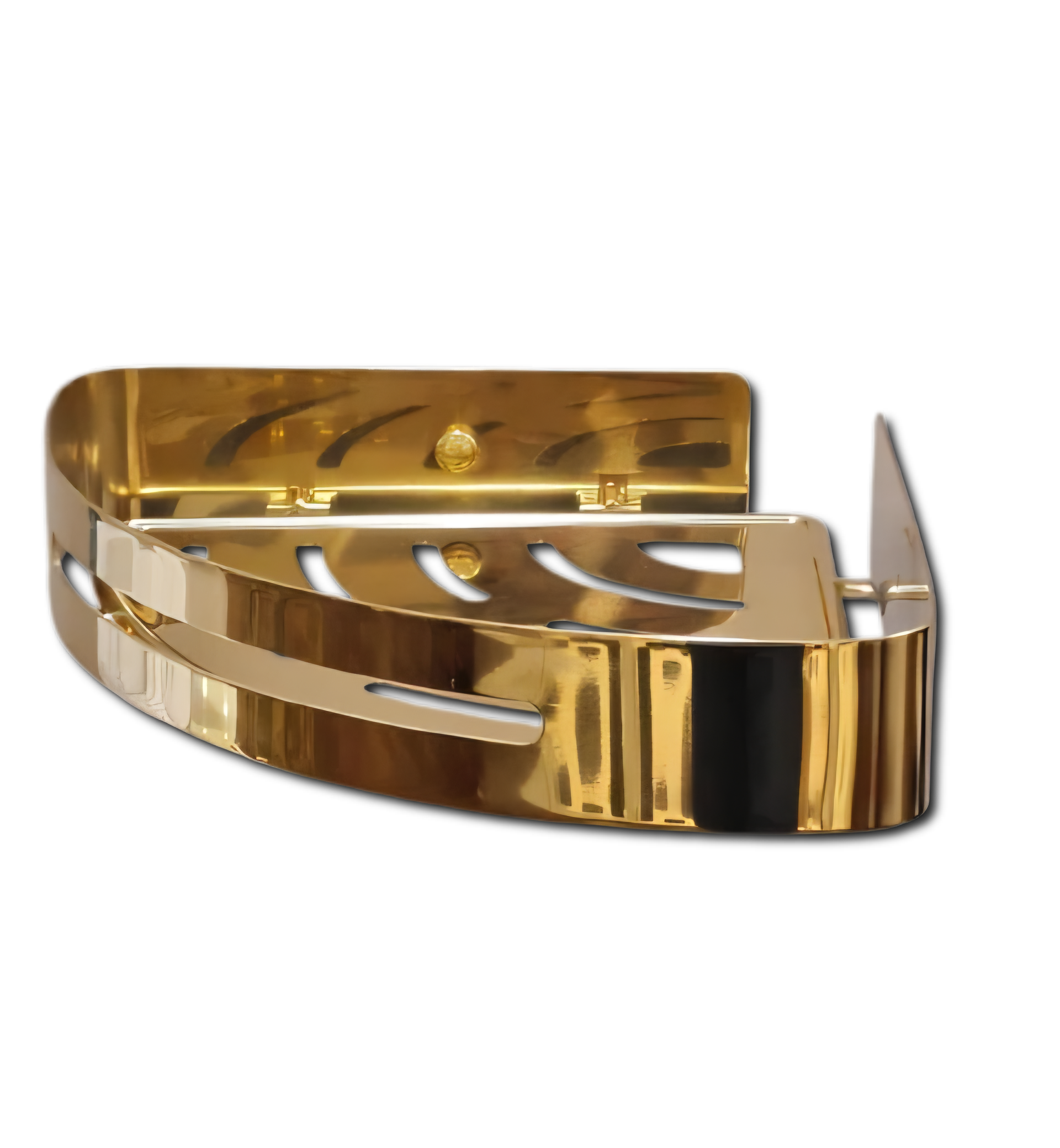 کنج 1 طبقه طلایی براق