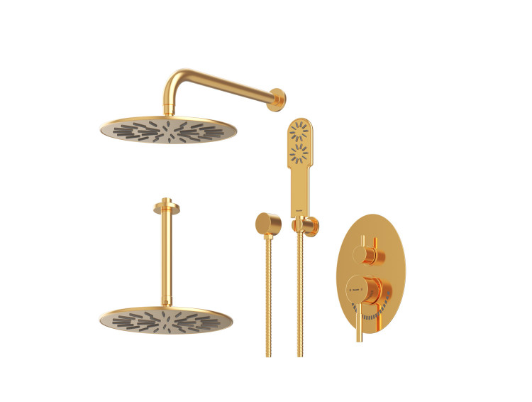 brass طلایی براق تیپ 3