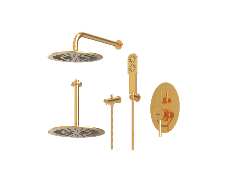 brass طلایی براق تیپ 4