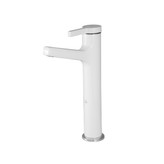 شیر روشویی پایه بلند آوا سفید