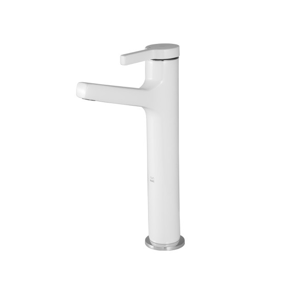 شیر روشویی پایه بلند آوا سفید