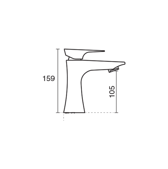 شیر روشویی KWC مدل ورونا