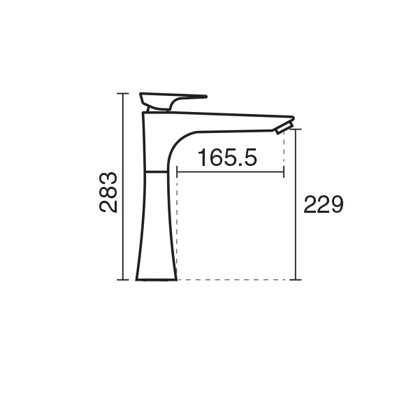 مشخصات فنی شیر روشویی KWC مدل ورونا