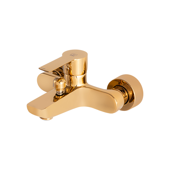 شیر حمام KWC مدل ریتا طلایی براق