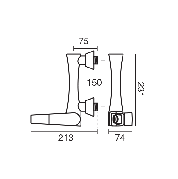 مشخصات فنی شیر حمام ورونا