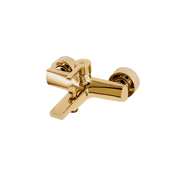 شیر حمام KWC مدل متیس طلایی براق