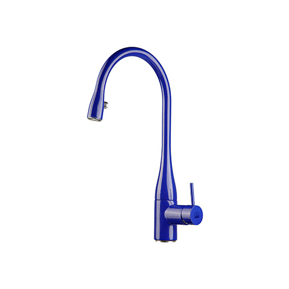 شیر ظرفشویی شاوری (شیلنگ دار) KWC مدل ایو آبی