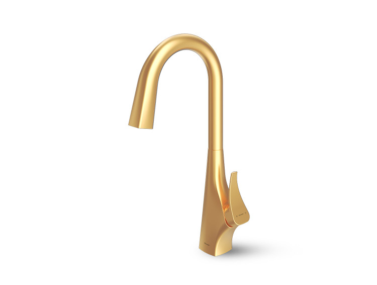 شیر ظرفشویی شاوری (شیلنگ دار) شودر مدل آیدر طلامات