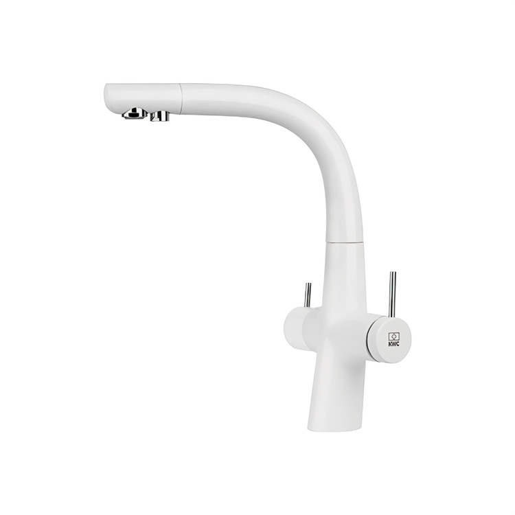 شیر ظرفشویی دومنظوره KWC مدل زو سفید