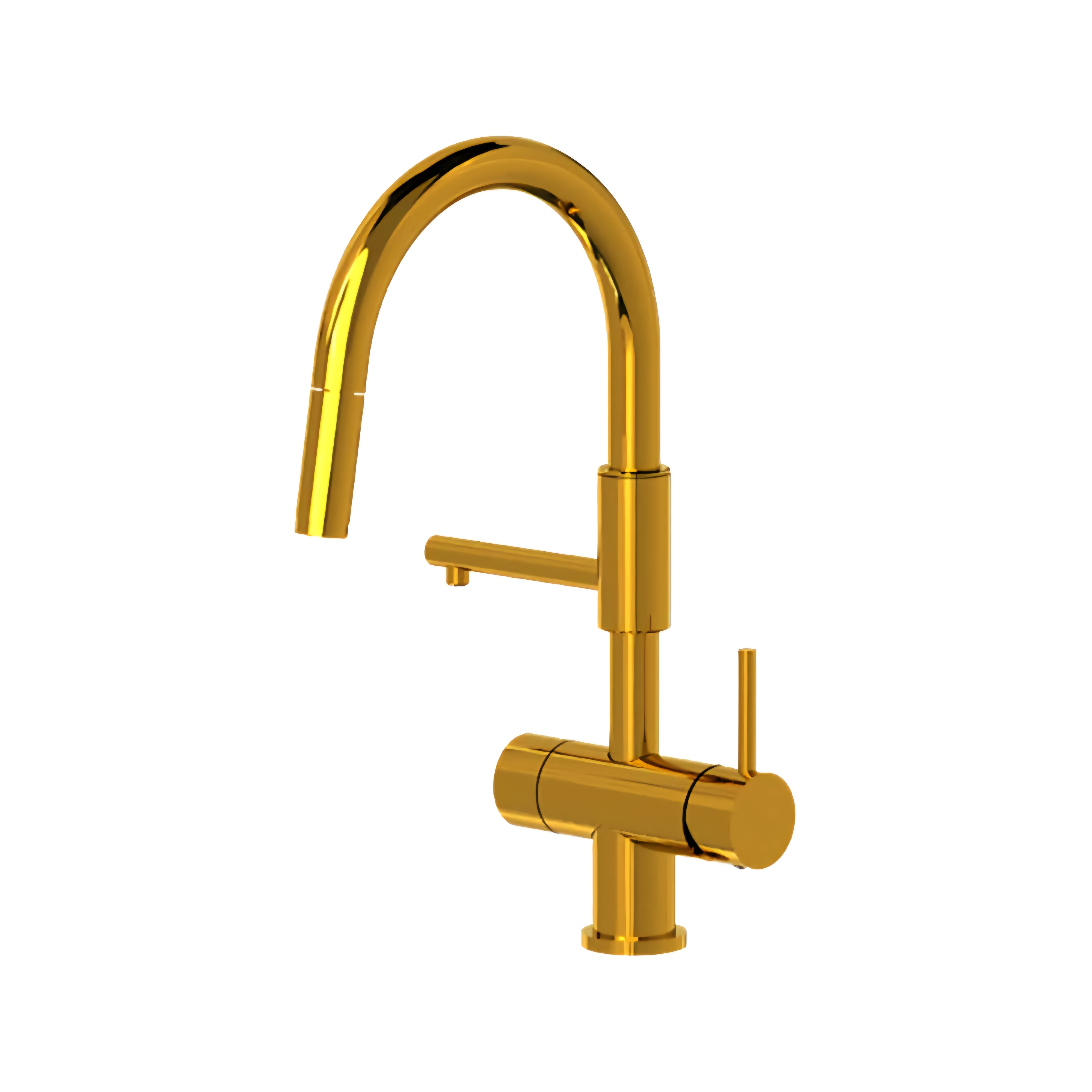 شیر ظرفشویی دو منظوره شوان مدل ولگا طلایی براق