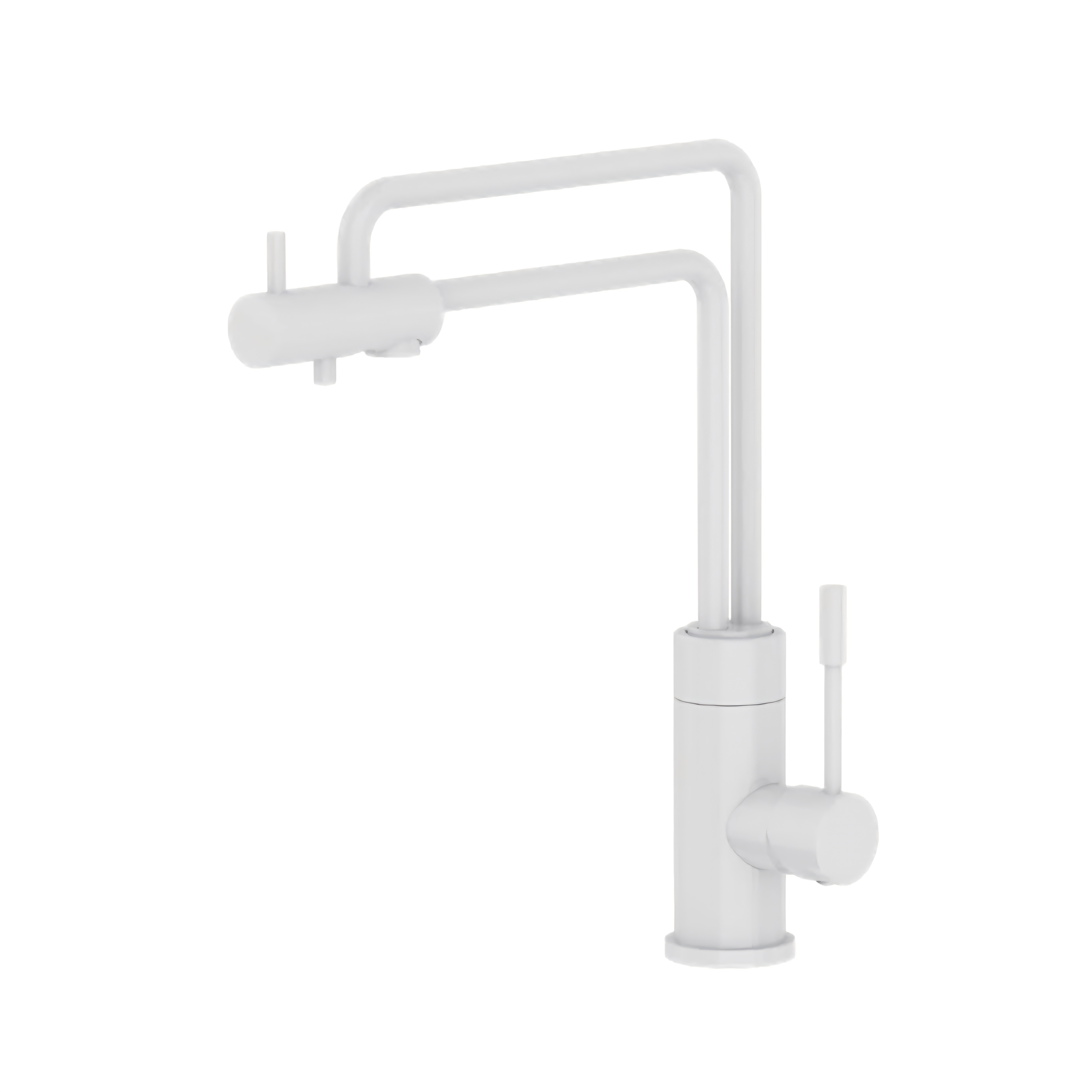 شیر ظرفشویی دو منظوره شوان مدل لوسید سفید