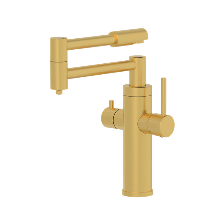 شیر ظرفشویی دو منظوره شوان مدل فارو طلایی مات