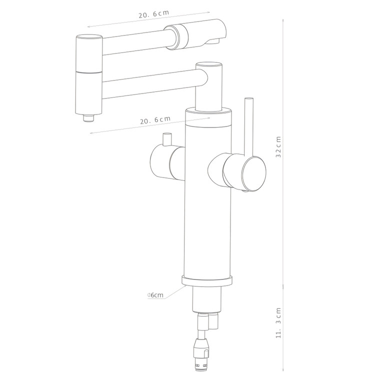 شیر ظرفشویی دو منظوره شوان مدل فارو سایز
