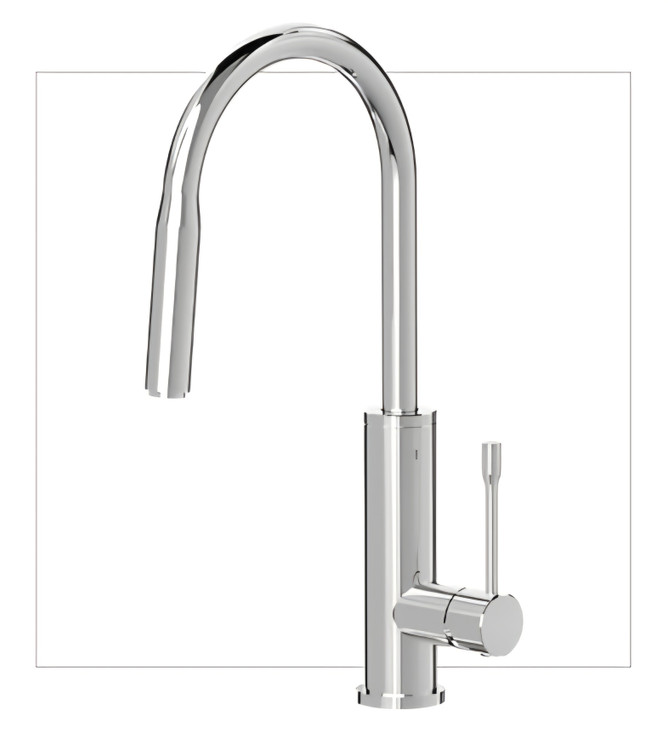 شیر ظرفشویی دو منظوره شوان مدل دانوب کروم براق